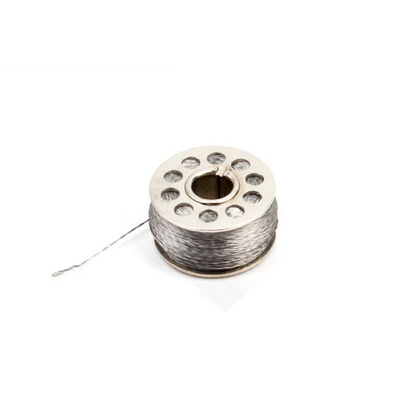 Mayata 2pcs 316L Conductive Stainless Steel Supporting Wearable Conductive smooth Thread - 22 Meter/72ft winder for Arduino for LilyPad Drop ship - Image 2